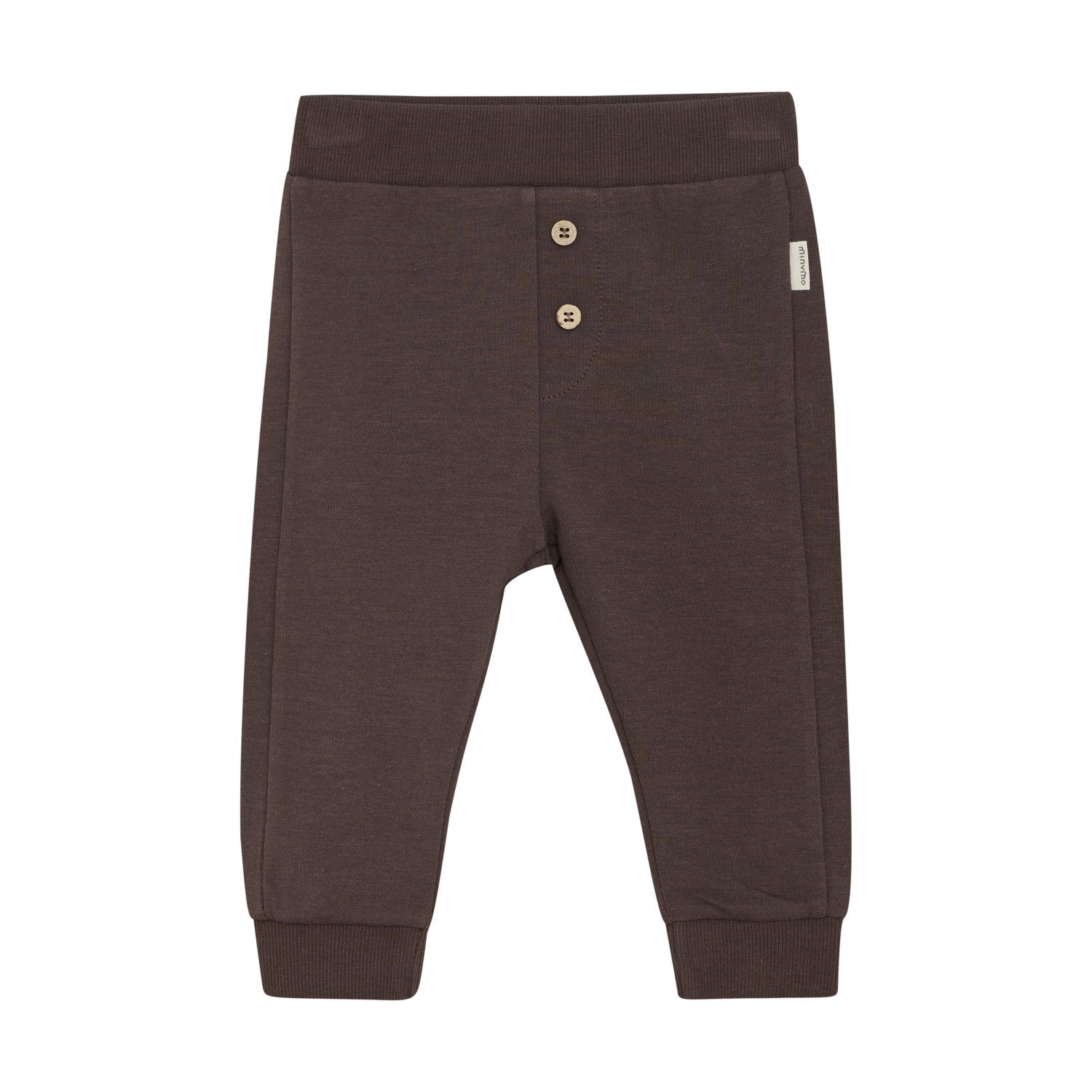 Minymo infant fox embroidered sweatpants