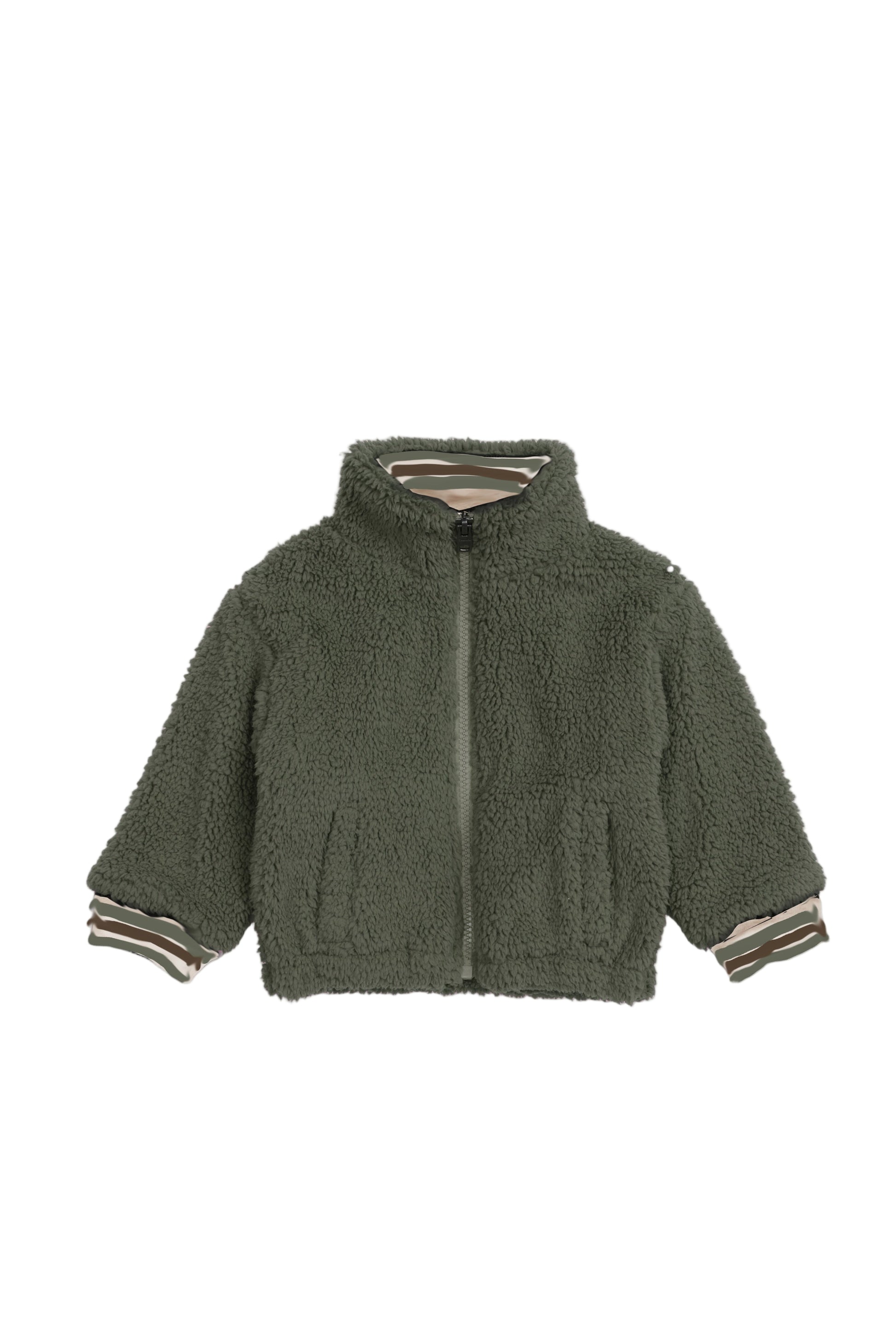 Splendid kids fuzzy fleece jacket