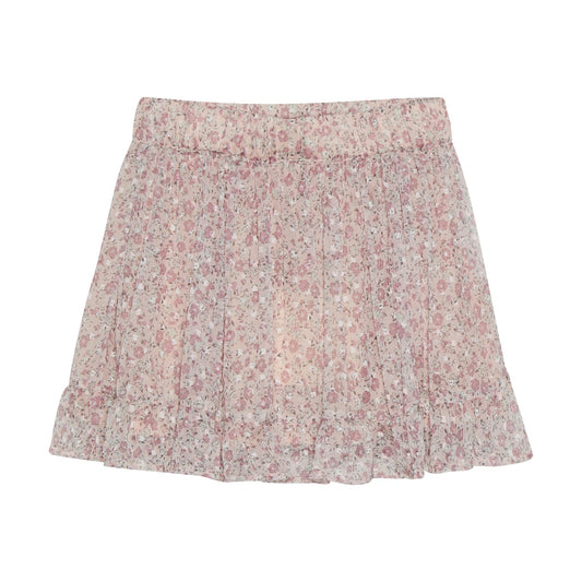 Creamie girls floral dobby skirt