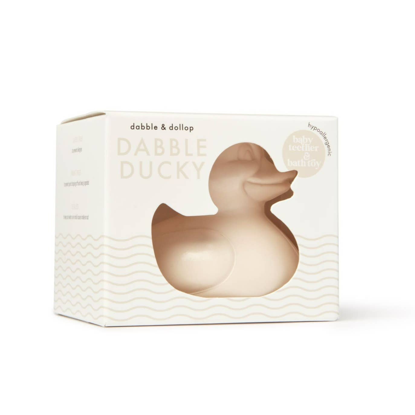 Dabble & Dollop ducky duck bath toy & teether