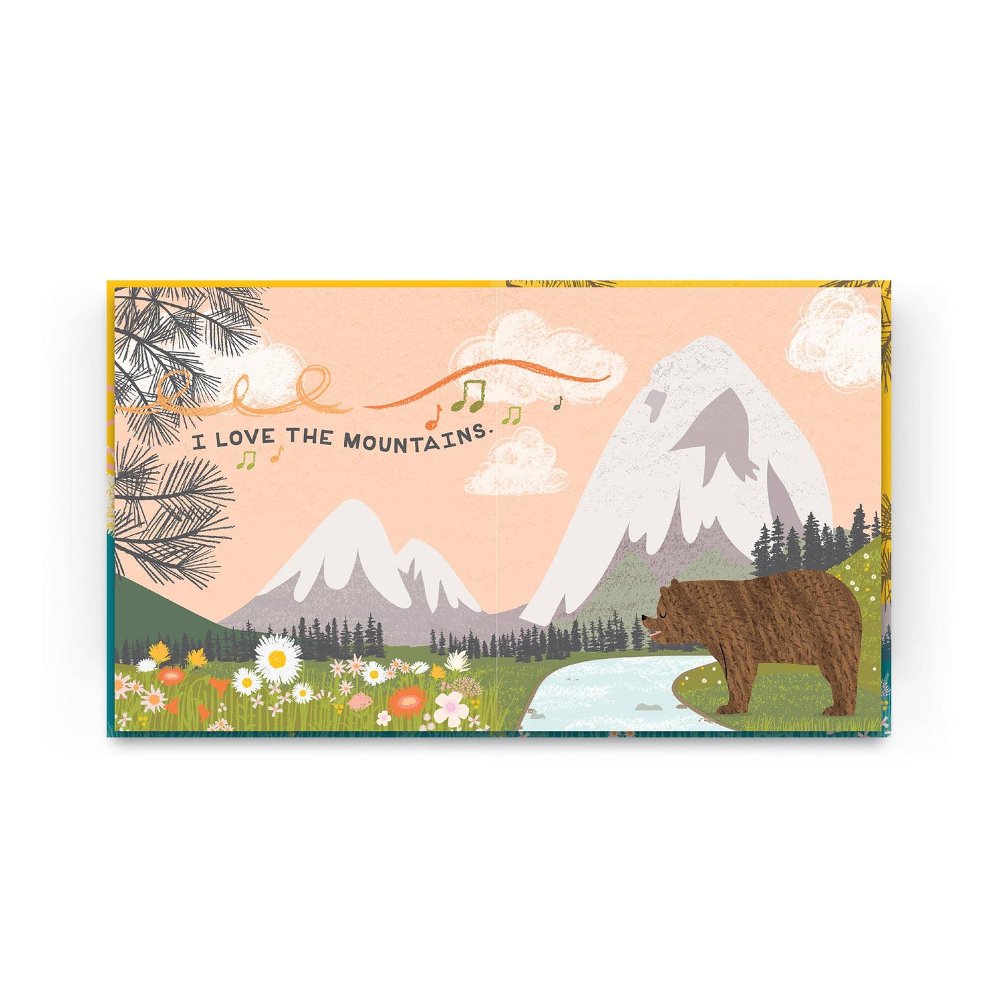 Lucy Darling I love the mountains book