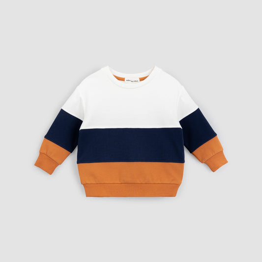 Miles the Label infant boy colorblock sweatshirt