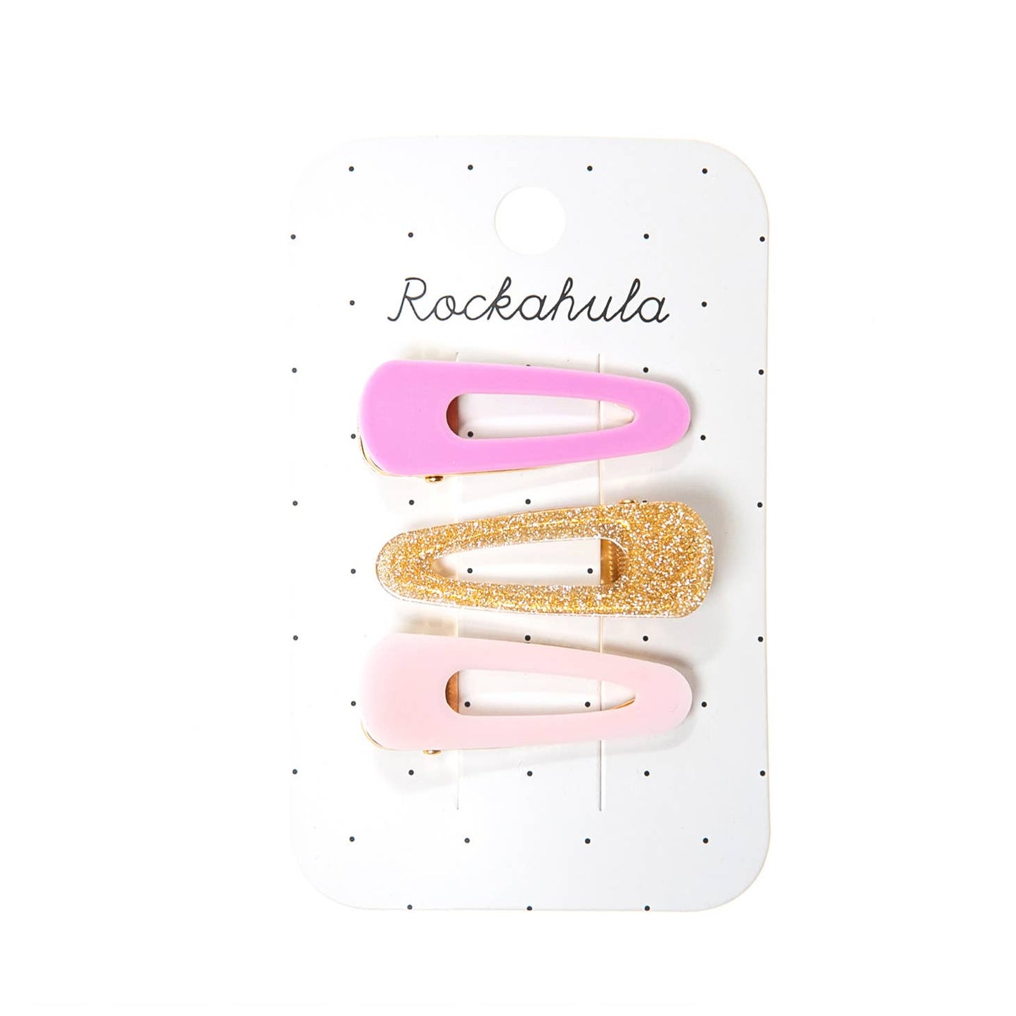 Rockahula 3-pack acrylic hair clips
