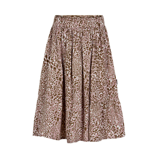 Creamie girls leopard print skirt