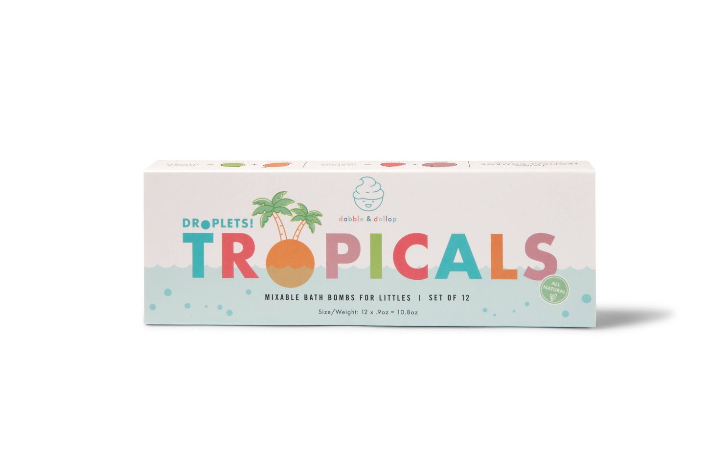 Dabble & Dollop kid friendly bath bombs