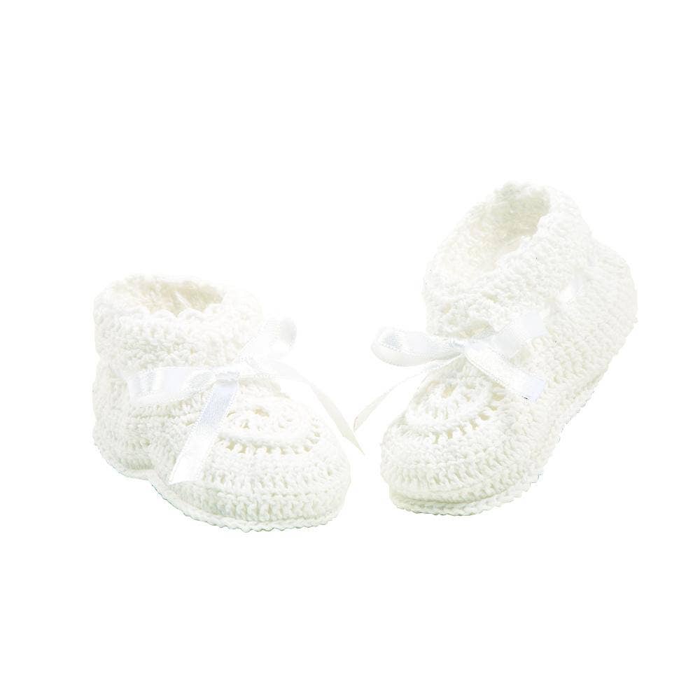 Elegant Baby crochet booties