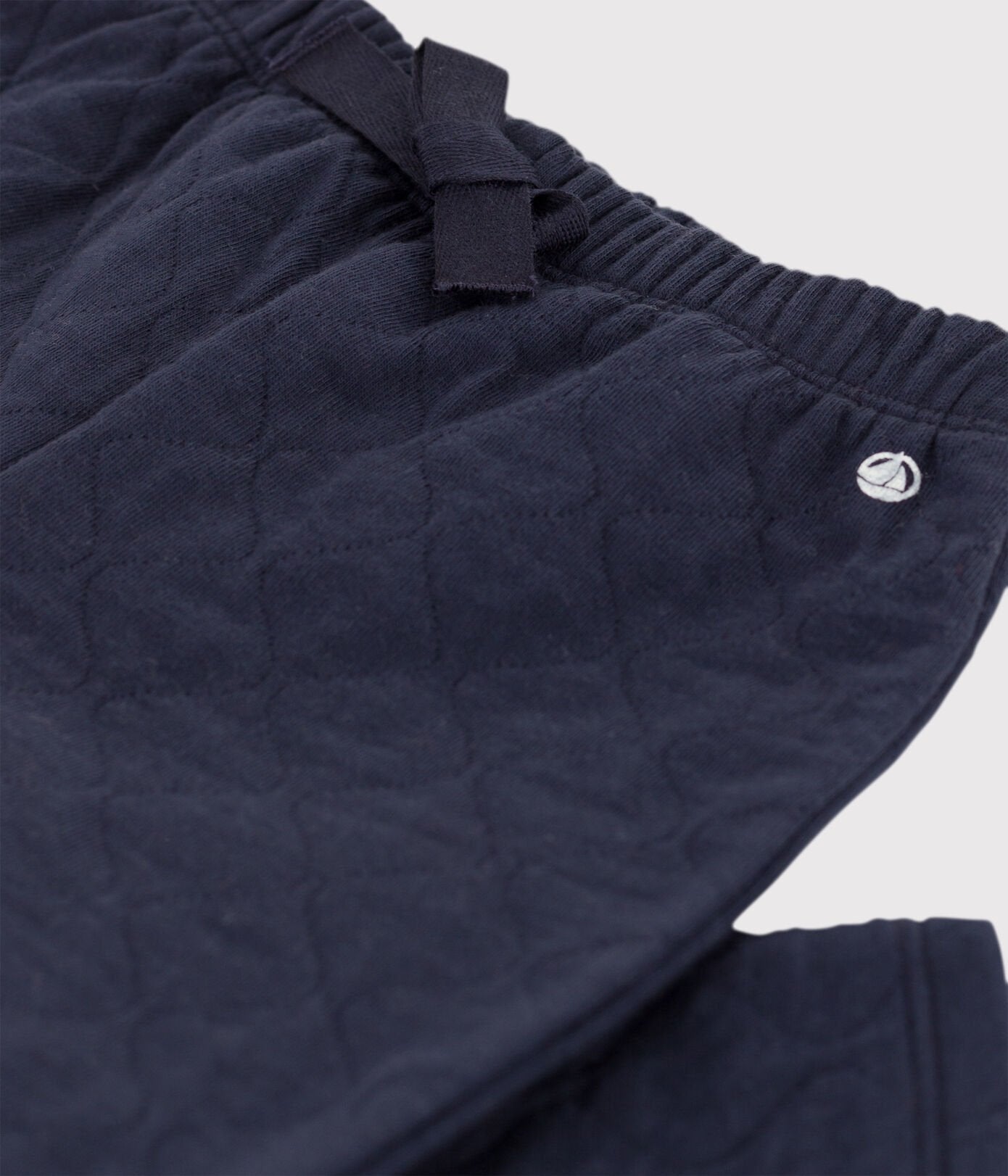 Petit Bateau infant quilted pull on pants