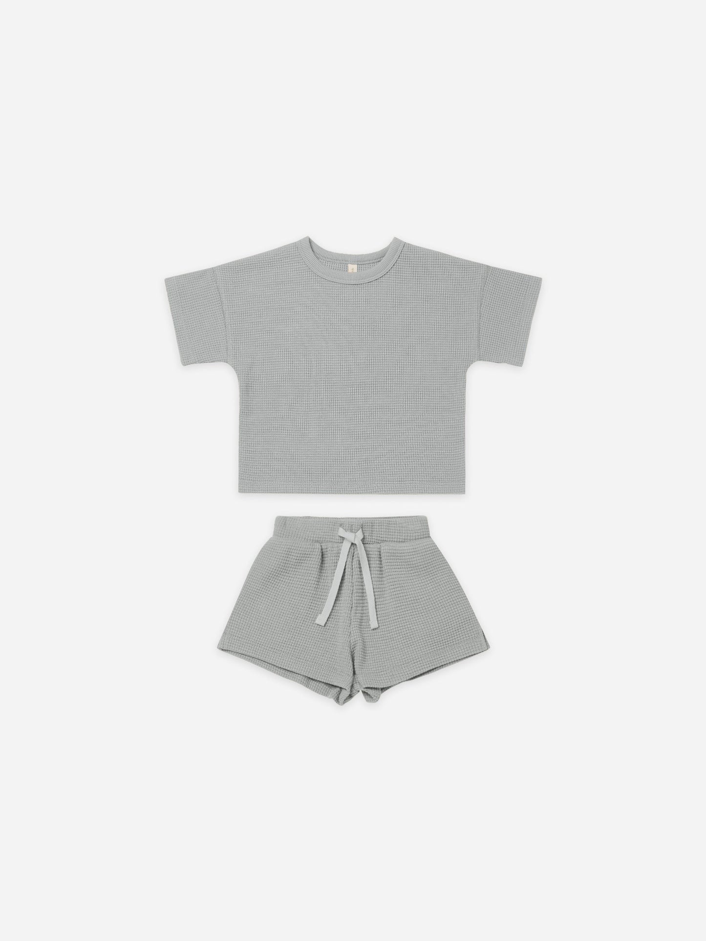 Quincy Mae waffle short set