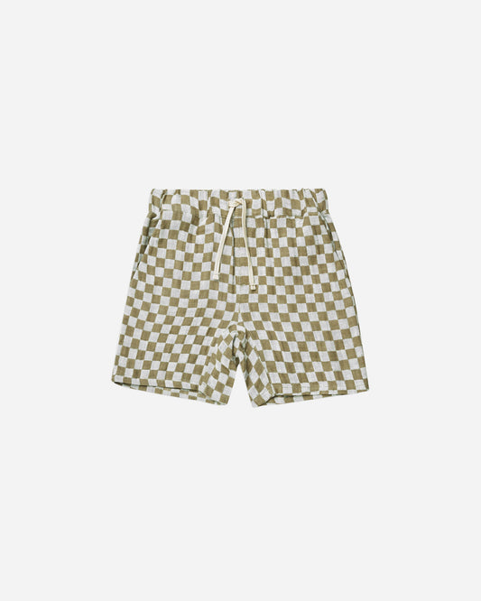 Rylee + Cru infant & kids linen bermuda shorts