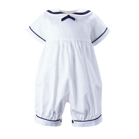 Rachel Riley infant sailor babysuit
