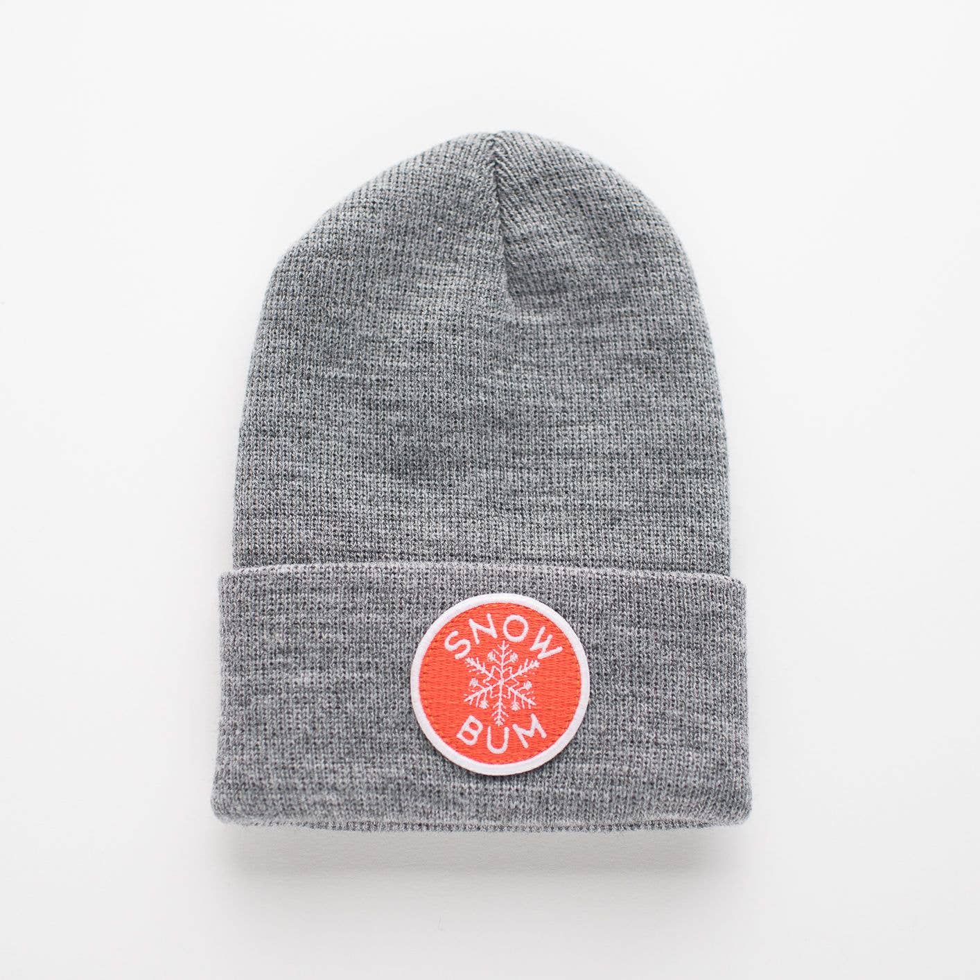 Seaslope embroidered patch beanie