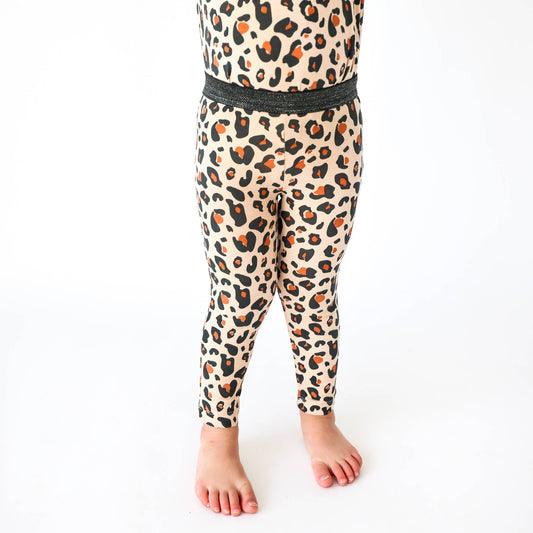Tiny Trendsetter girls leopard print leggings