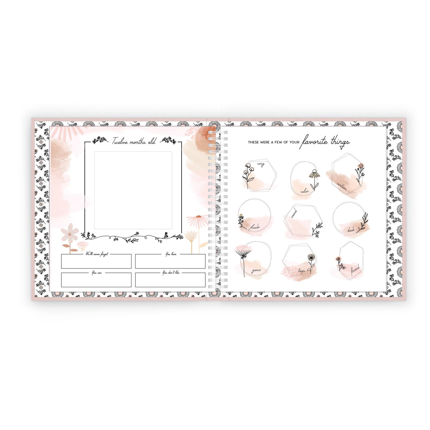 Lucy Darling luxury memory book- wildflower meadow