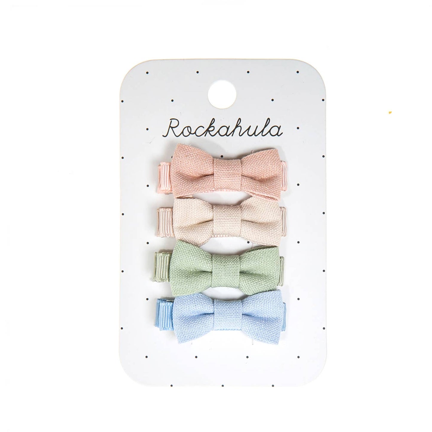 Rockahula 4-pack mini bow clips