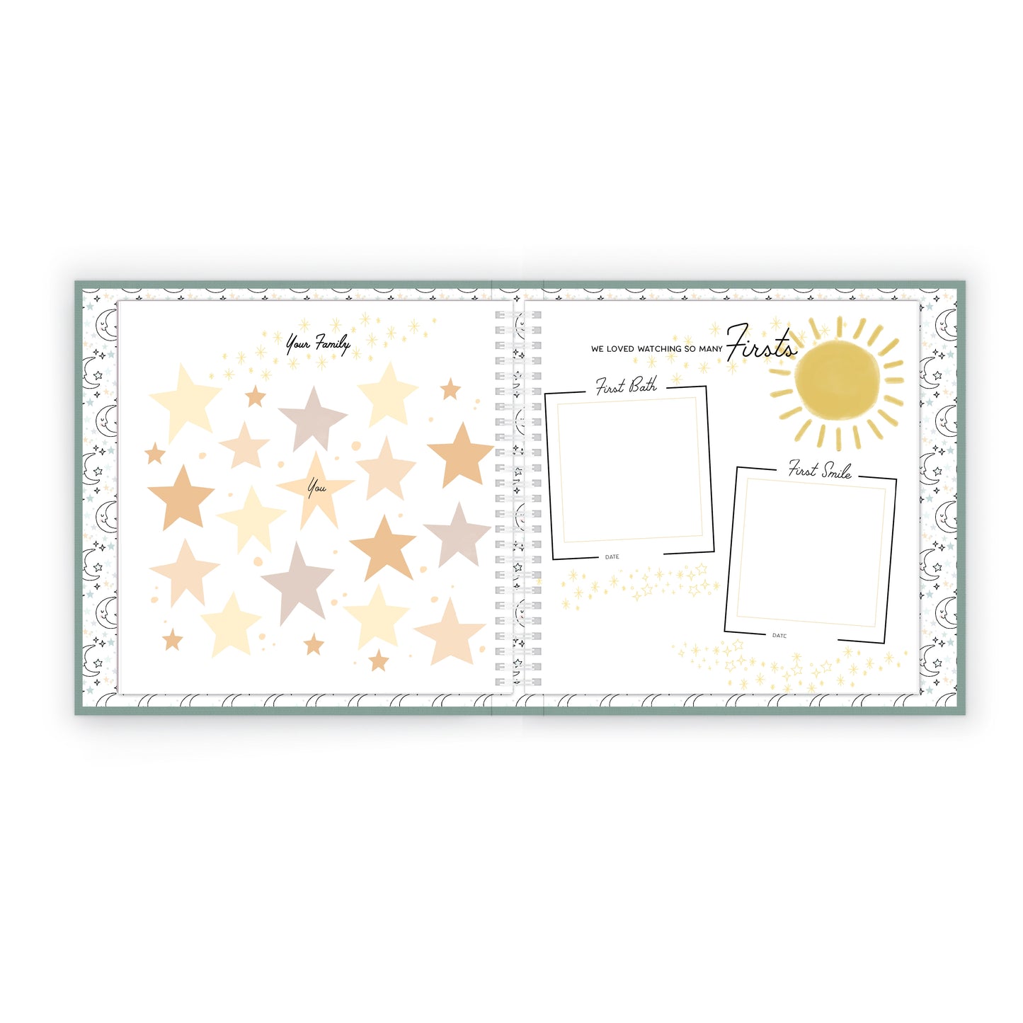 Lucy Darling luxury memory book- celestial skies