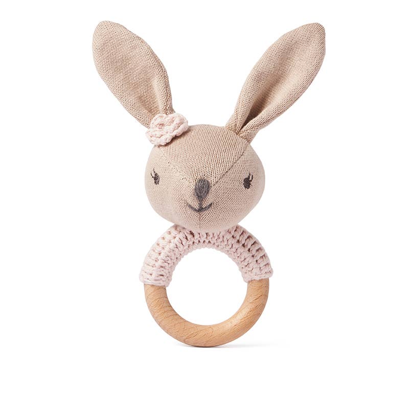 Elegant Baby ring rattle