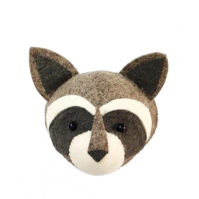 Fiona Walker mini raccoon head