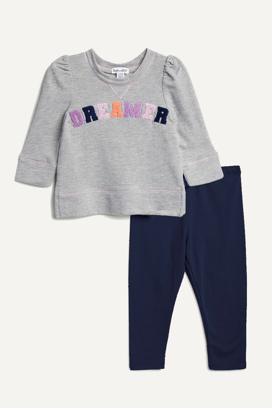 Splendid infant girl dreamer sweatshirt set