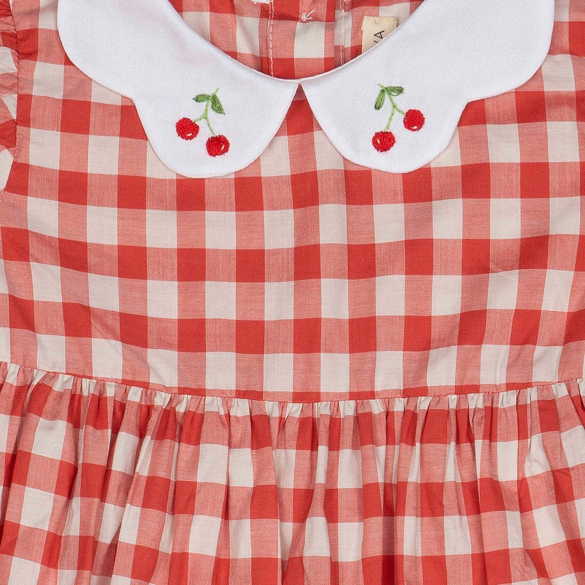 Wild Wawa infant & girls scallop dress