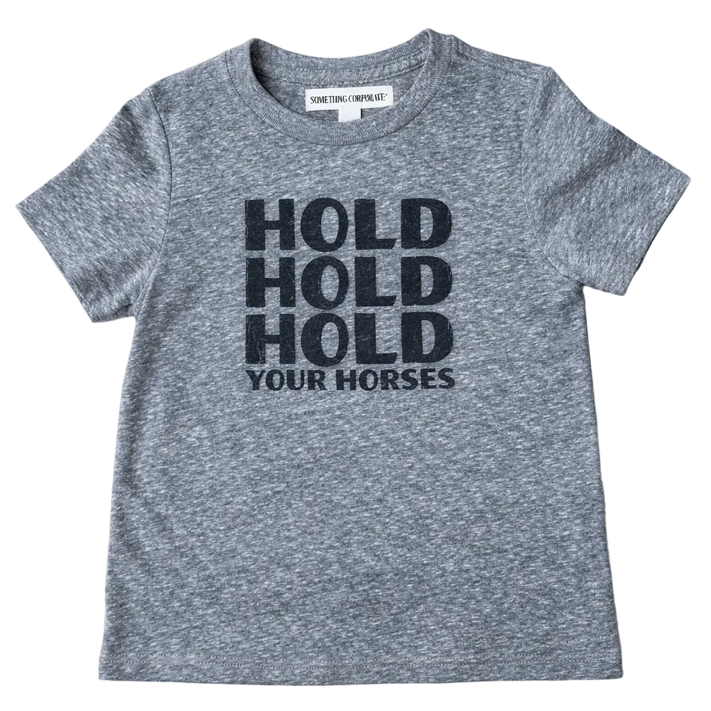 Something Corporate hold your horses tee