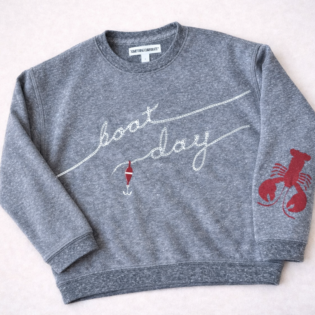 Something Corporate kids boat day pullover