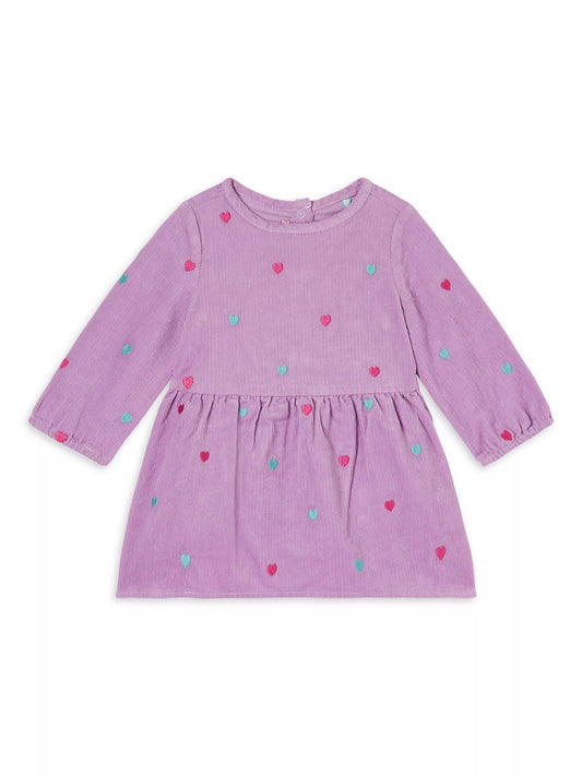 Stella McCartney infant girl hearts corduroy dress