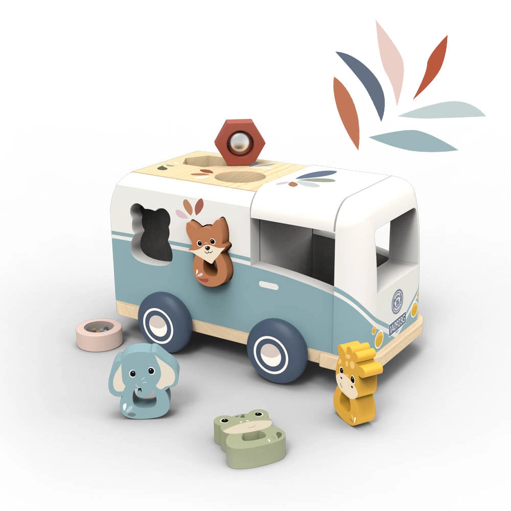 Speedy Monkey van shape sorter