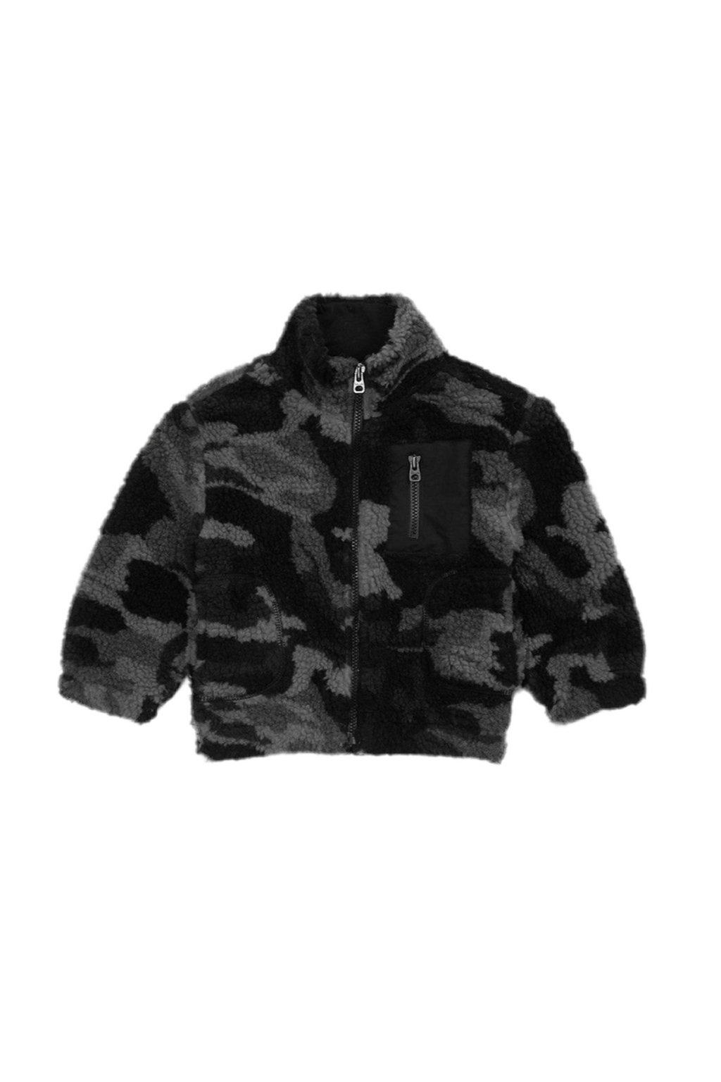 Splendid boys camo sherpa jacket