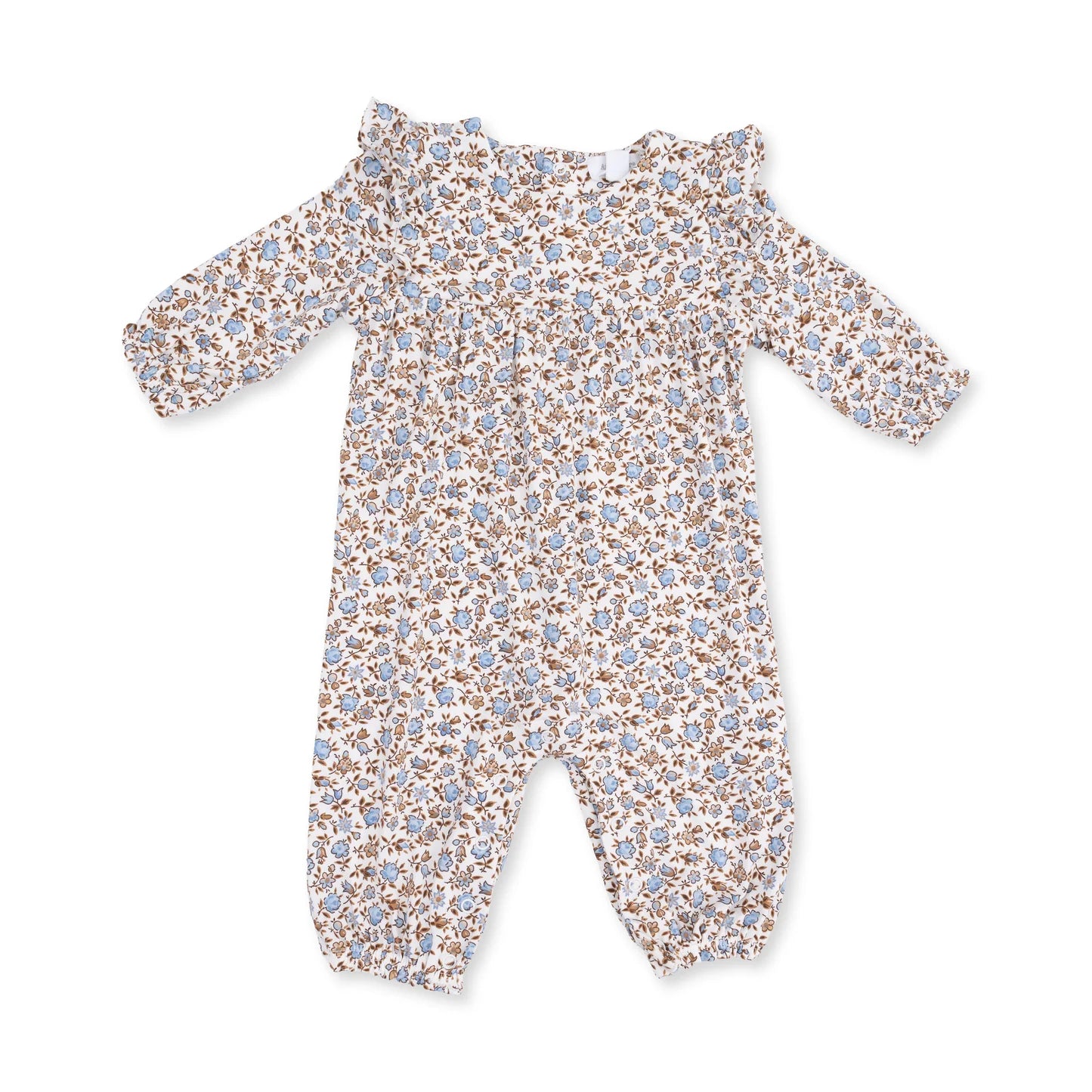 Angel Dear infant girl hazel floral romper