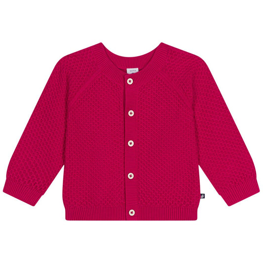 Petit Bateau girls cotton cardigan