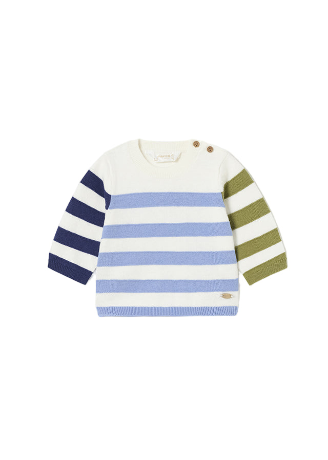 Mayoral infant boy stripe sweater