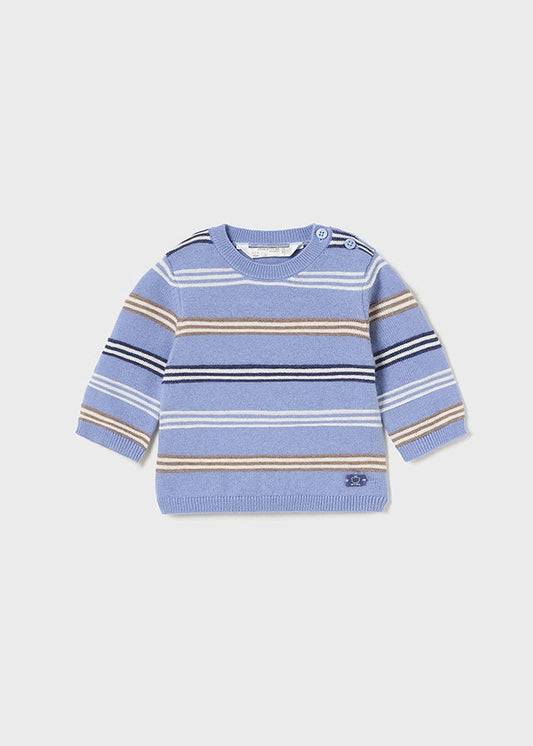 Mayoral infant boy stripe pullover sweater