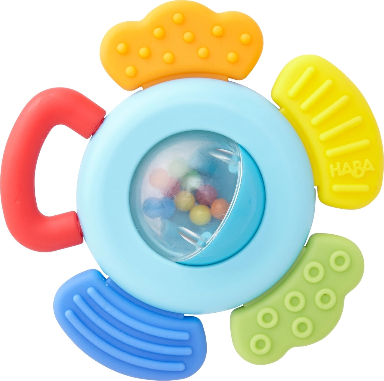 Haba USA blossom baby rattle