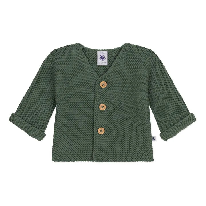 Petit Bateau infant button down cardigan