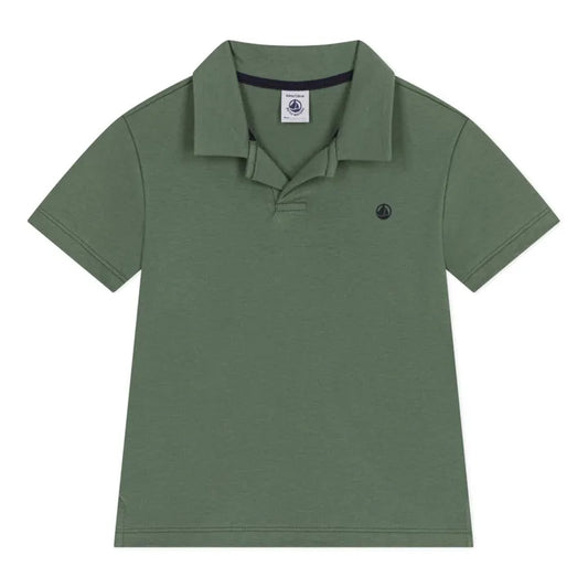 Petit Bateau boys short sleeve polo shirt