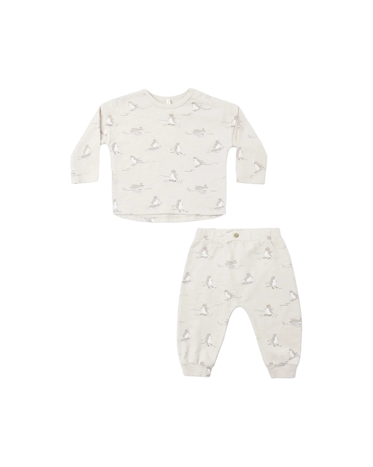 Rylee + Cru infant tee & pant set