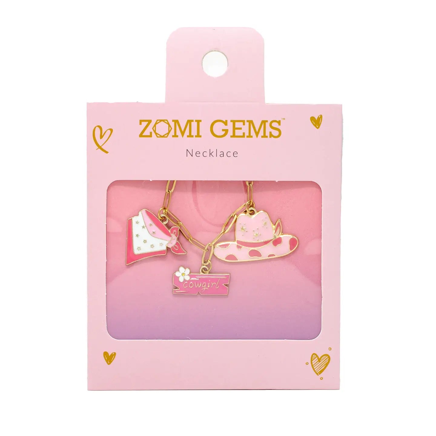 Zomi Gems multi charm necklace