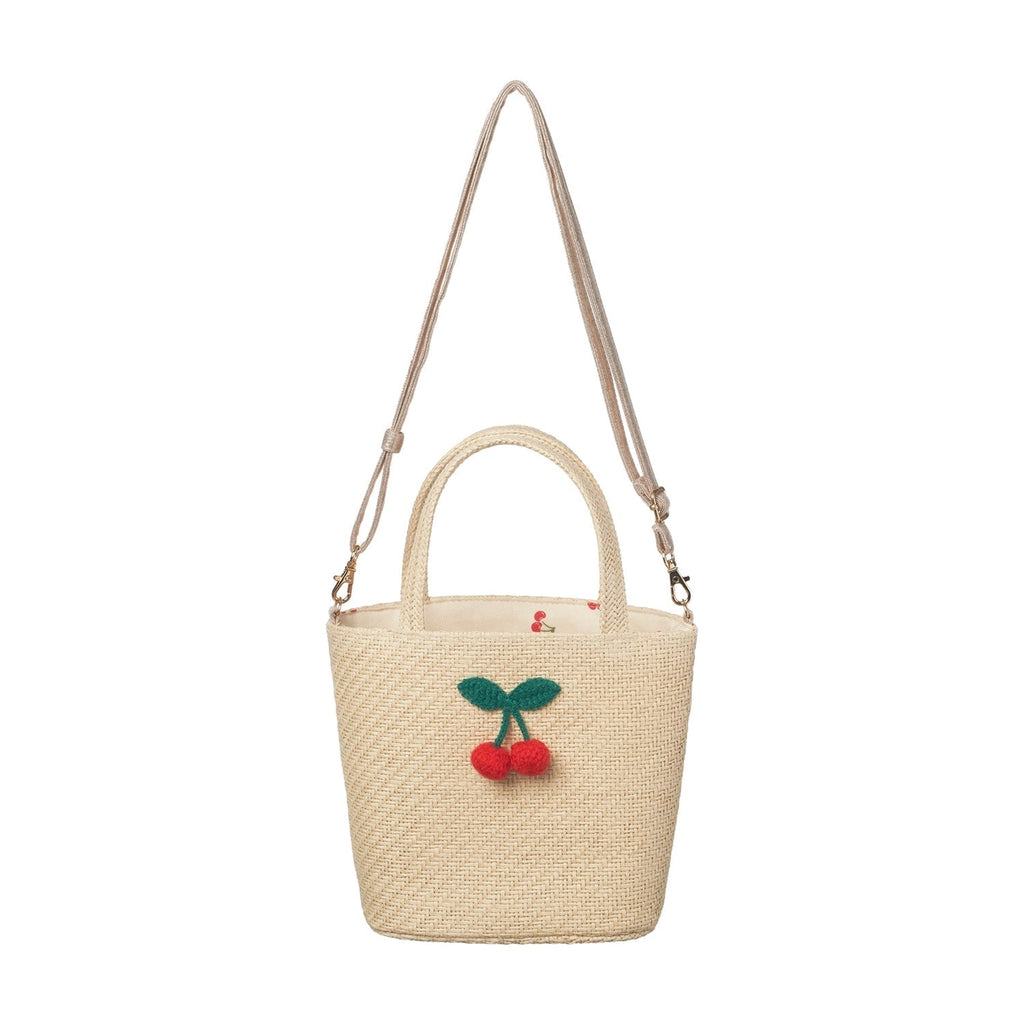 Rockahula crochet cherry basket bag