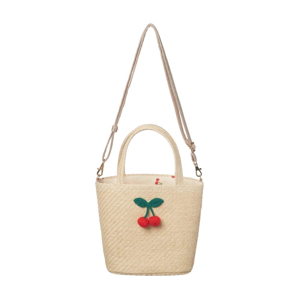 Rockahula crochet cherry basket bag