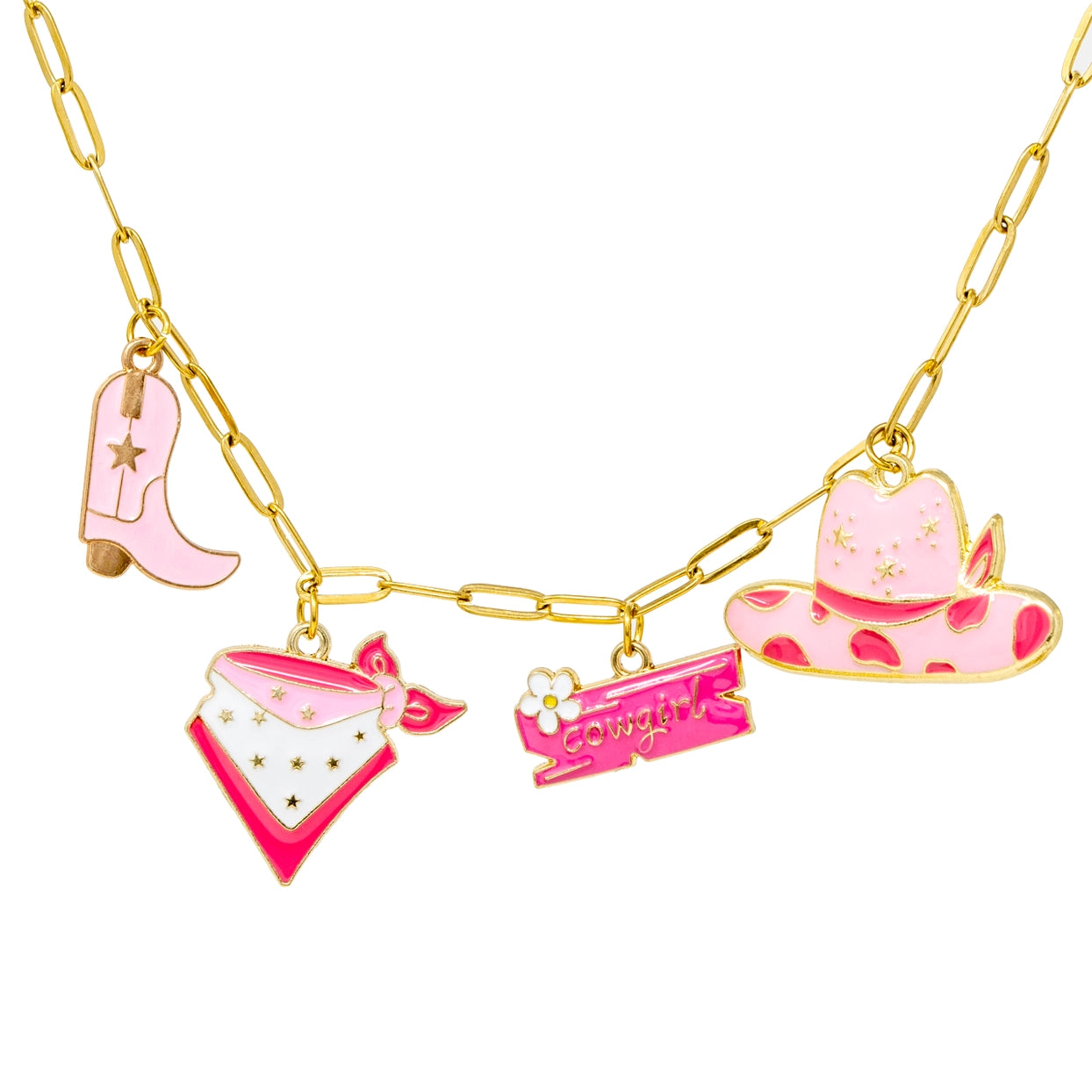 Zomi Gems multi charm necklace