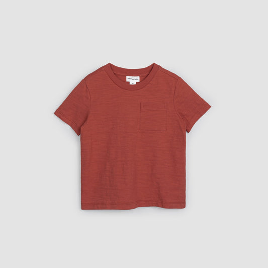 Miles the Label kids slub jersey pocket tee