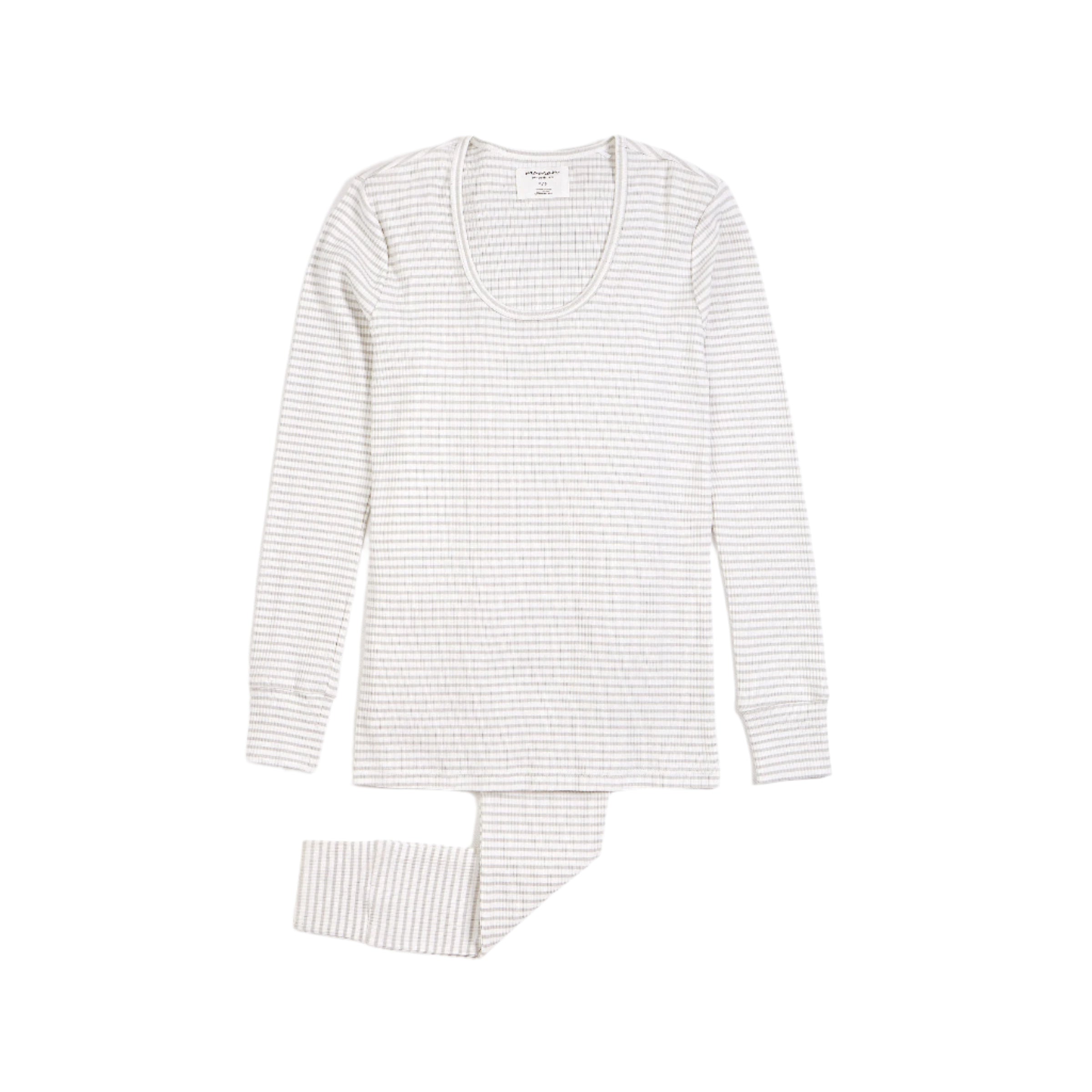 Petit Lem ladies striped modal pajamas