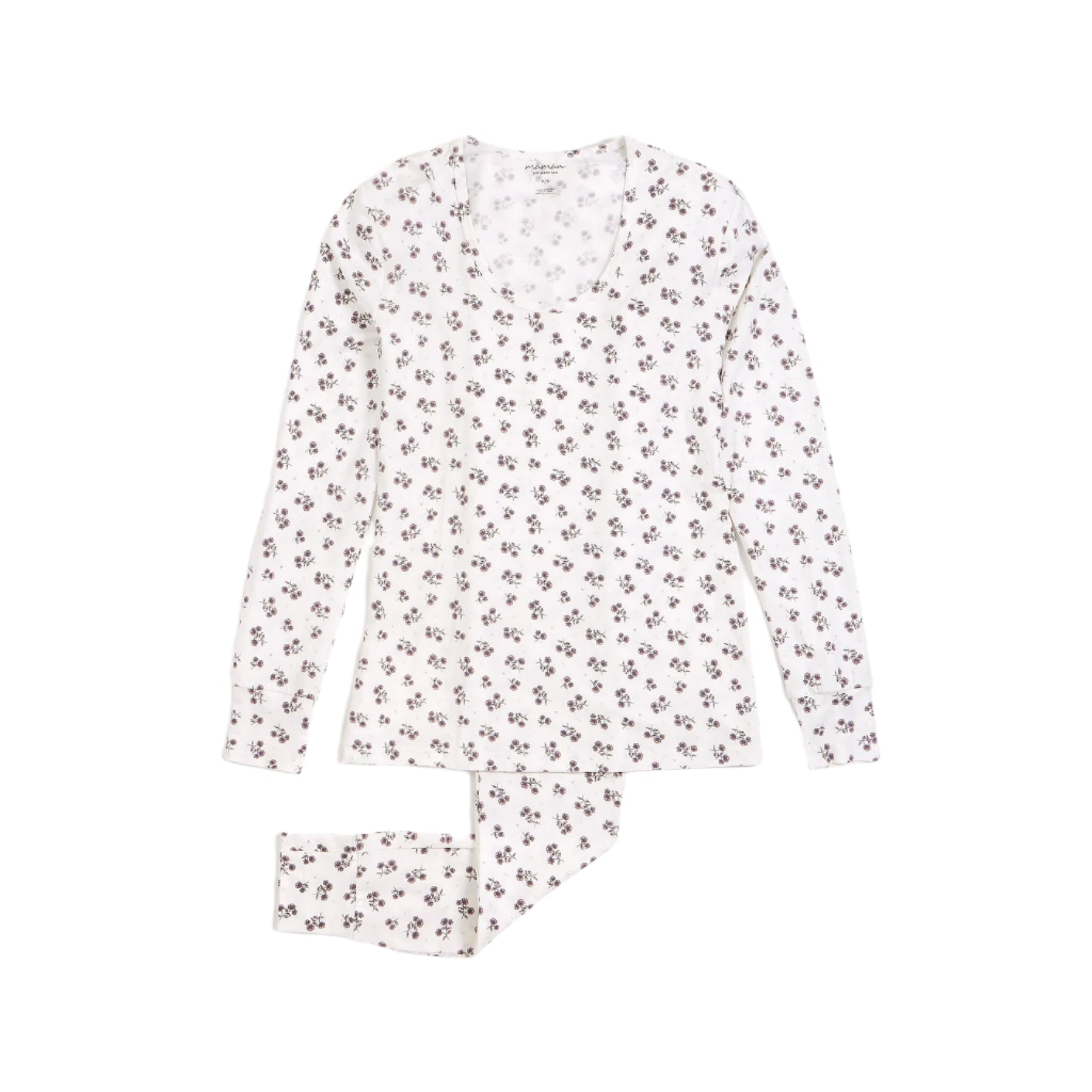 Petit Lem ladies anemones print pajamas