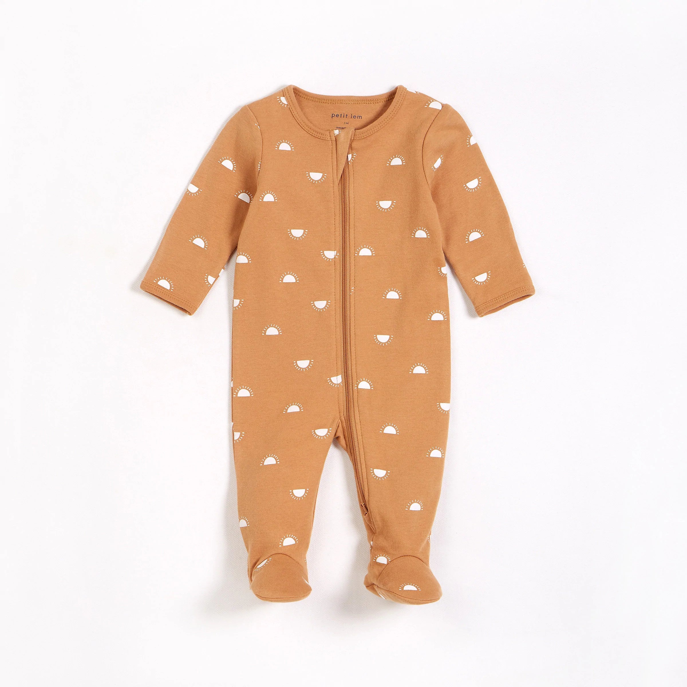 Petit Lem infant sun print footie