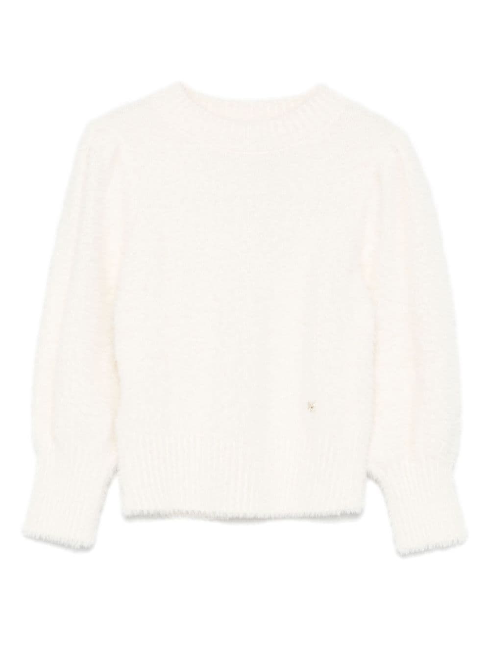 Abel & Lula girls fuzzy pullover sweater
