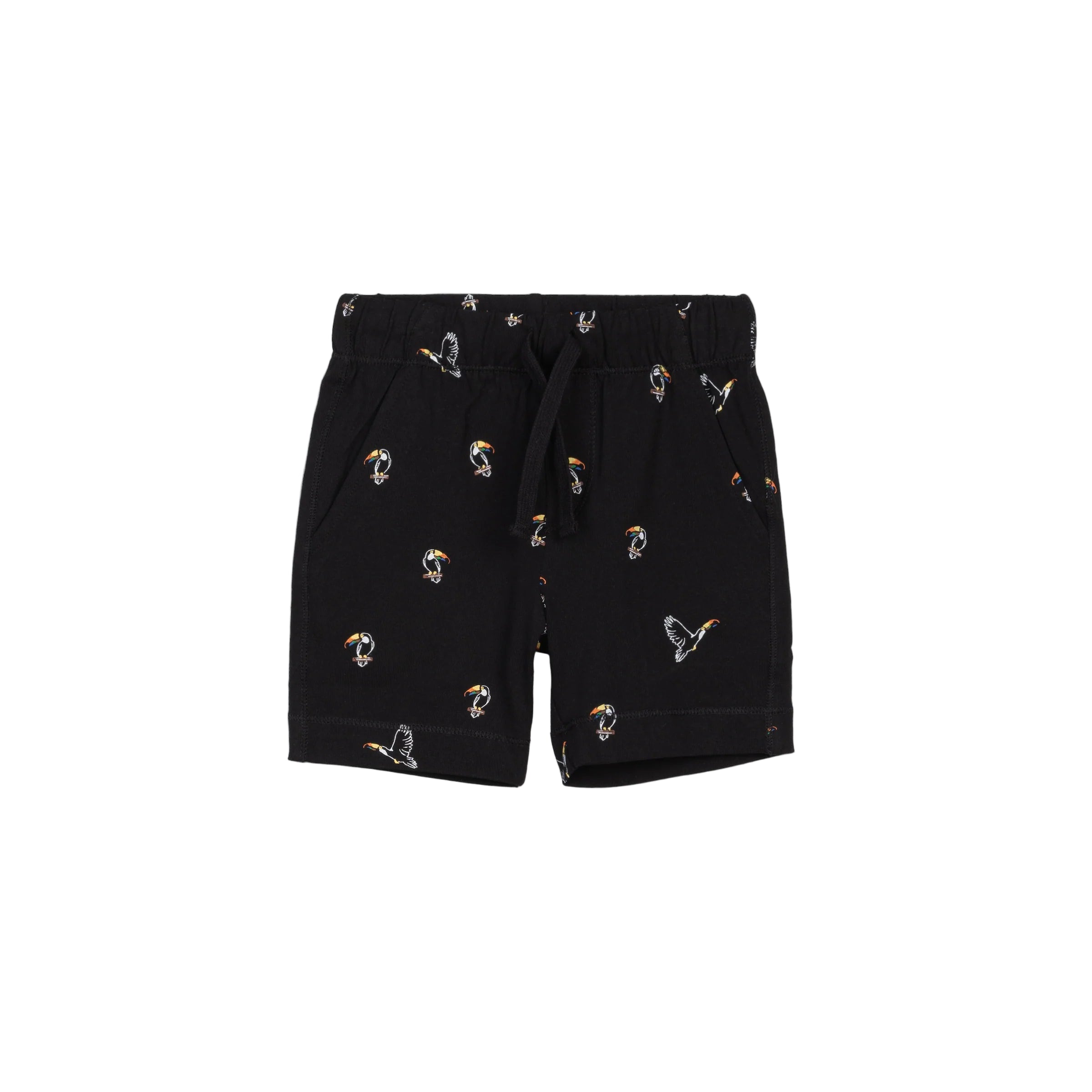 Miles the Label kids toucan print shorts