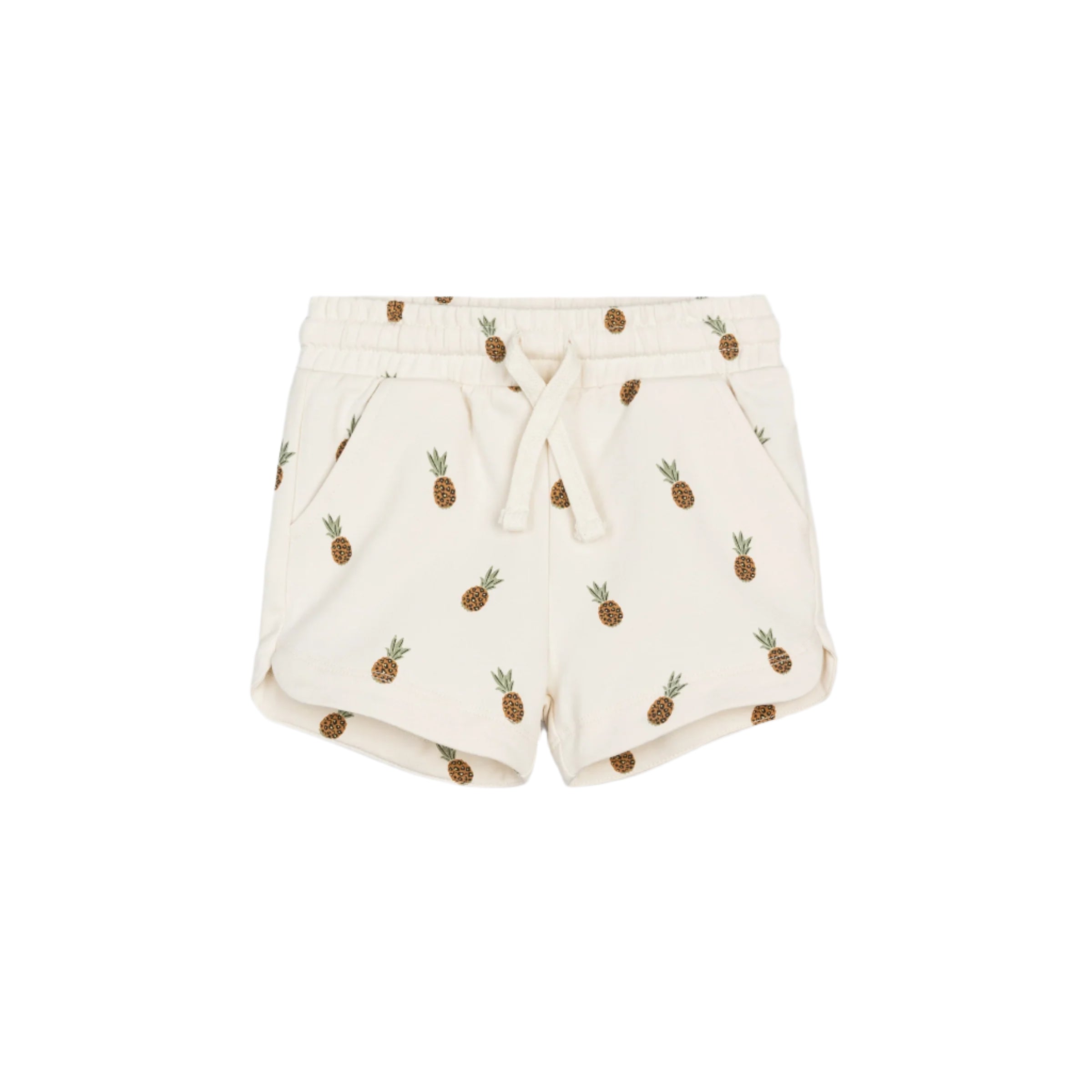 Miles the Label girls wild pineapples print shorts