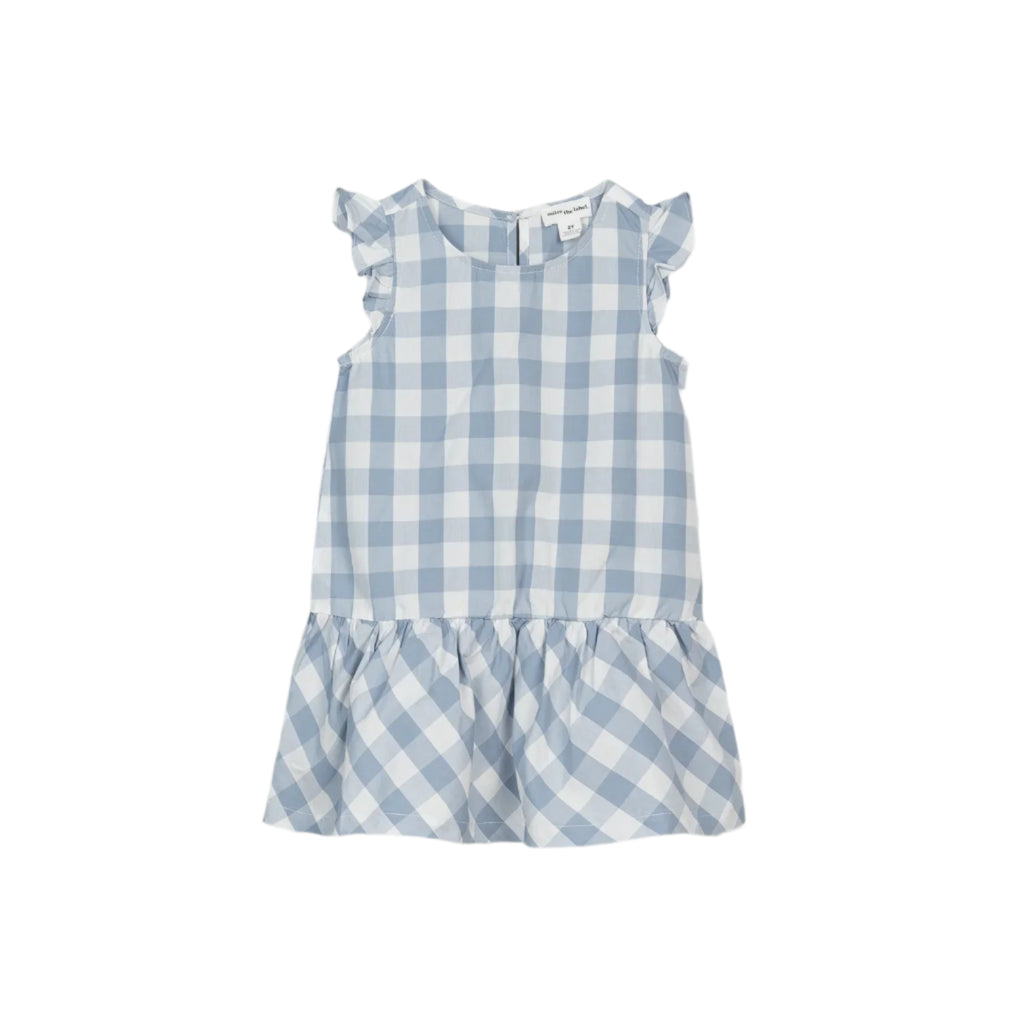 Miles the Label infant & girls poplin plaid dress
