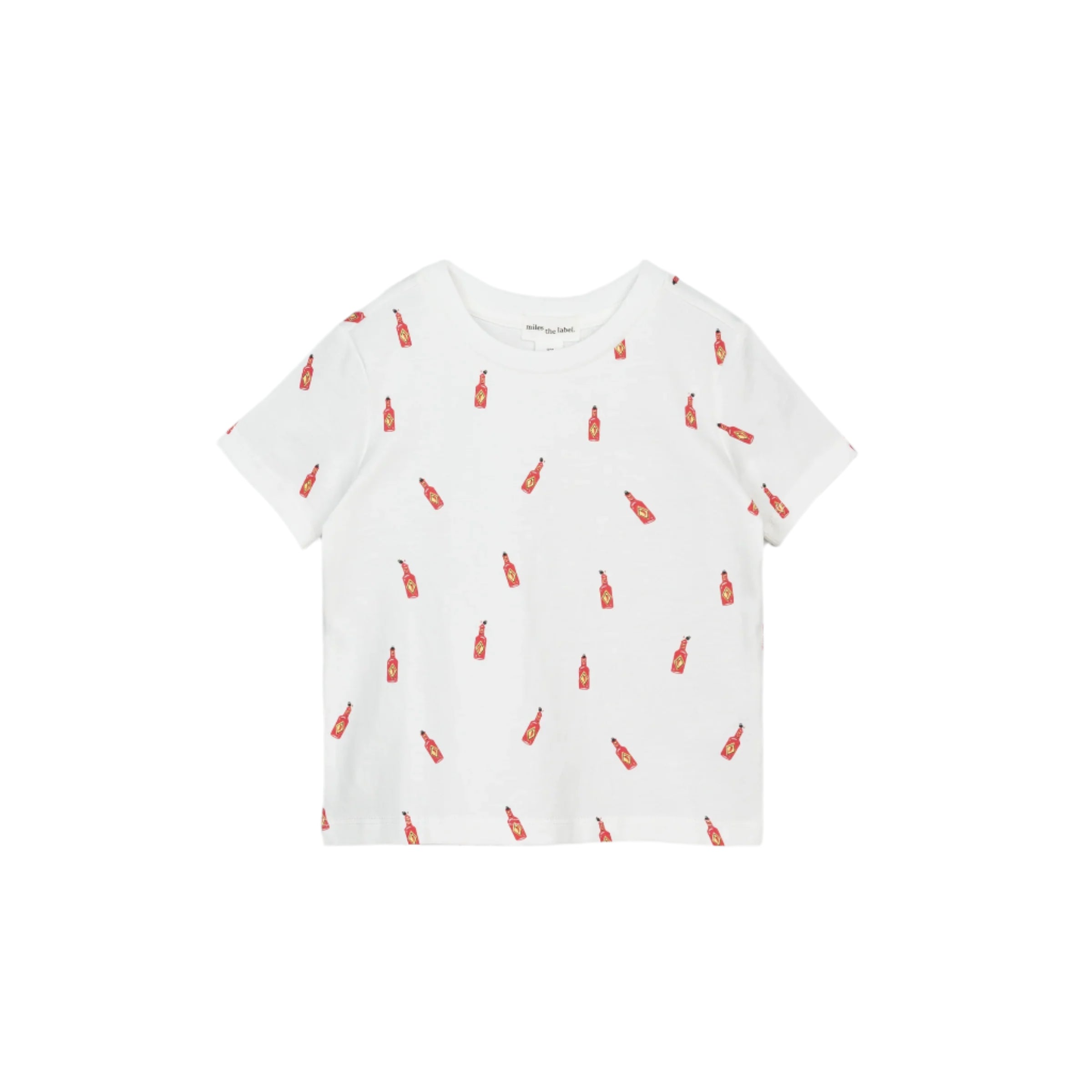 Miles the Label infant & kids hot sauce print tee
