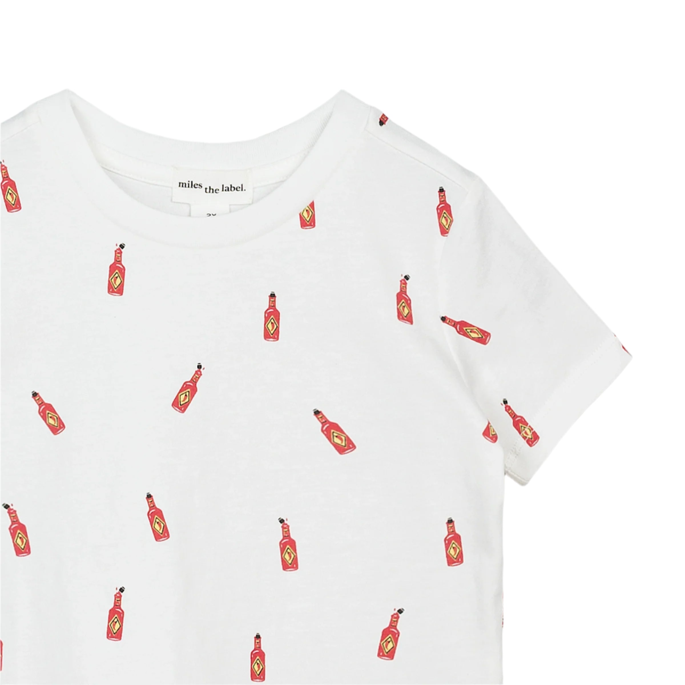 Miles the Label infant & kids hot sauce print tee